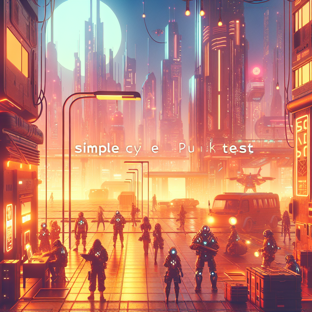 Simple Cyberpunk Test