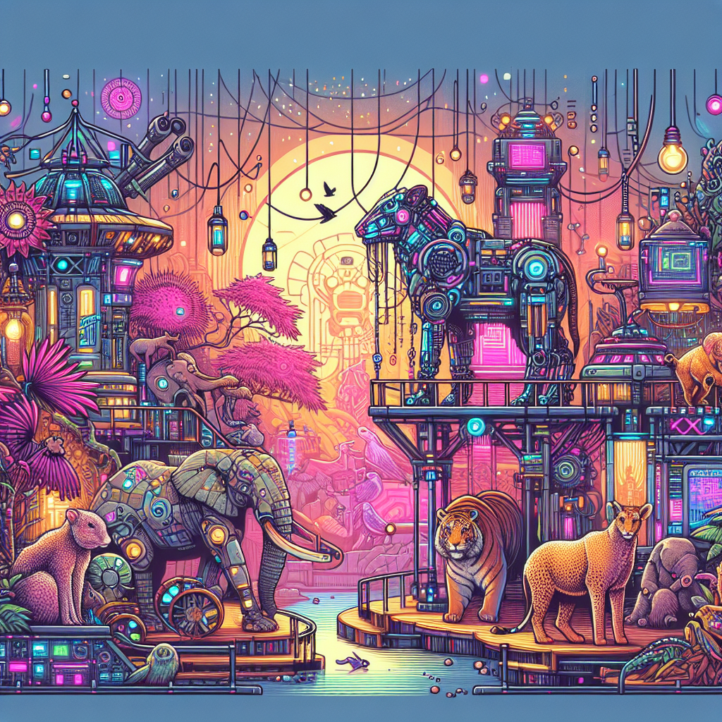 Cyberpunk Zoo: Real Images