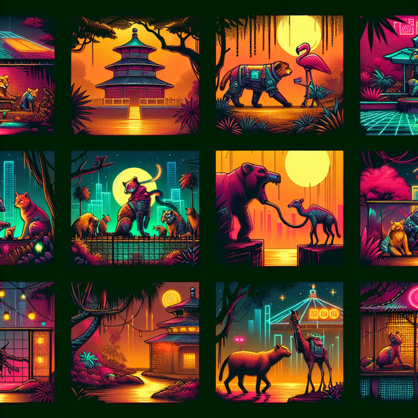 Cyberpunk Zoo: Ten Tales from the Neon Wilderness