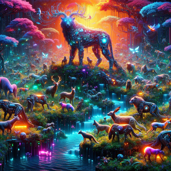 Cyberpunk Zoo: Ten Tales from the Neon Wilderness